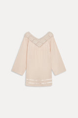 Riviera Cotton Mini Dress - Peach Frankies Bikinis Outlet