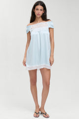 Carlisle Silk Babydoll Dress - Beach Club Frankies Bikinis Discount