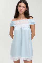 Carlisle Silk Babydoll Dress - Beach Club Frankies Bikinis Discount