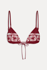 Elena Micro Triangle Bikini Top - Postcard From Paradise Frankies Bikinis Outlet
