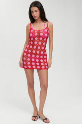 Julie Crochet Coverup - Crochet Rose Frankies Bikinis Outlet