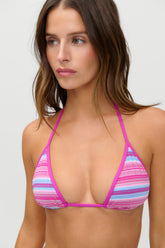 Nick Triangle Halter Bikini Top - Confetti Cake Frankies Bikinis Online Shop