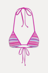 Nick Triangle Halter Bikini Top - Confetti Cake Frankies Bikinis Online Shop