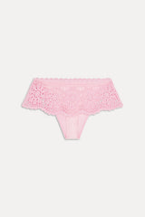 Shelly Crochet Shine Swim Skirt - Blush Frankies Bikinis Online