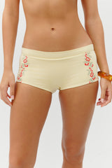 Mina Swim Shorts - Hibiscus Beach Frankies Bikinis Outlet