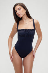 Fawn One Piece Swimsuit - Black Frankies Bikinis Online Shop