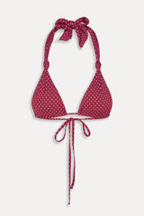 Kealy Polka Dot Bikini Top - Tuscany Frankies Bikinis Online Shop