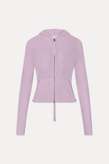Atlas Zip Up Hoodie - Pink Cloud Frankies Bikinis Outlet