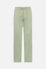 Ela Low Rise Knit Pants - Eucalyptus Frankies Bikinis Online