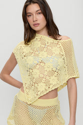 Sophie Crochet Poncho - Whipped Butter Frankies Bikinis Online