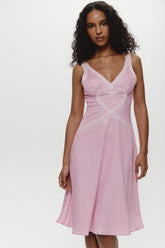 Memory Lane Satin Midi Dress - Love Drop Frankies Bikinis For Sale