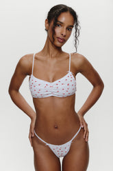 Lulu Cotton Bralette - Sunday Love Frankies Bikinis For Sale