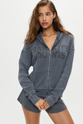 Weekend Thermal Hoodie - Shadow Blue Frankies Bikinis Discount