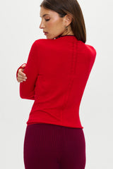 Leo Knit Button Up Cardigan - Ember Frankies Bikinis Online
