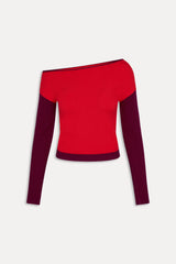 Vail Off The Shoulder Knit Shirt - Ember Frankies Bikinis Online Shop