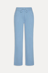 Emma Thermal Low Rise Pants - Lullaby Sky Frankies Bikinis Online Shop