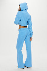 Emma Thermal Low Rise Pants - Lullaby Sky Frankies Bikinis Online Shop