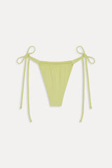 Tia Skimpy String Bikini Bottom - Yellow Mojito Frankies Bikinis Outlet