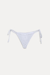 Divine Skimpy String Bikini Bottom - Optic White Frankies Bikinis Sale