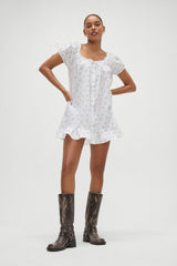 Starlet Babydoll Dress - Periwinkle Frankies Bikinis Sale