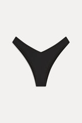 Brittany Micro Bikini Bottom - Black Frankies Bikinis Online