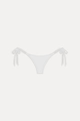 x JENNIE Camille Cheeky Bikini Bottom - Optic White Frankies Bikinis For Sale