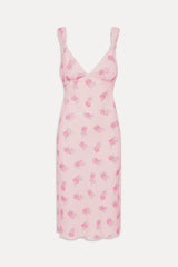 Gem Floral Midi Dress - Fresh Rose Frankies Bikinis Online