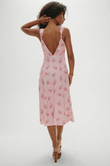 Gem Floral Midi Dress - Fresh Rose Frankies Bikinis Online