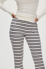 Camden Striped Knit Pants - Starlit Stripe Frankies Bikinis Outlet
