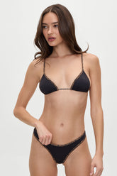 x BELLA HADID Lumia Triangle Bikini Top - Lucky Leopard Frankies Bikinis Online Shop