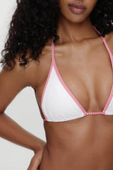 x BELLA HADID Paradise Halter Bikini Top - Weekend at the Farm Frankies Bikinis Online Shop