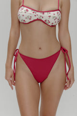 Romeo Cheeky String Bikini Bottom - Rosebud Frankies Bikinis Discount