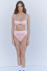 Pam Floral Underwire Bikini Top - Aurora Frankies Bikinis Outlet