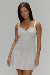Willa Cotton Mini Dress - Spring Cloud Frankies Bikinis Online