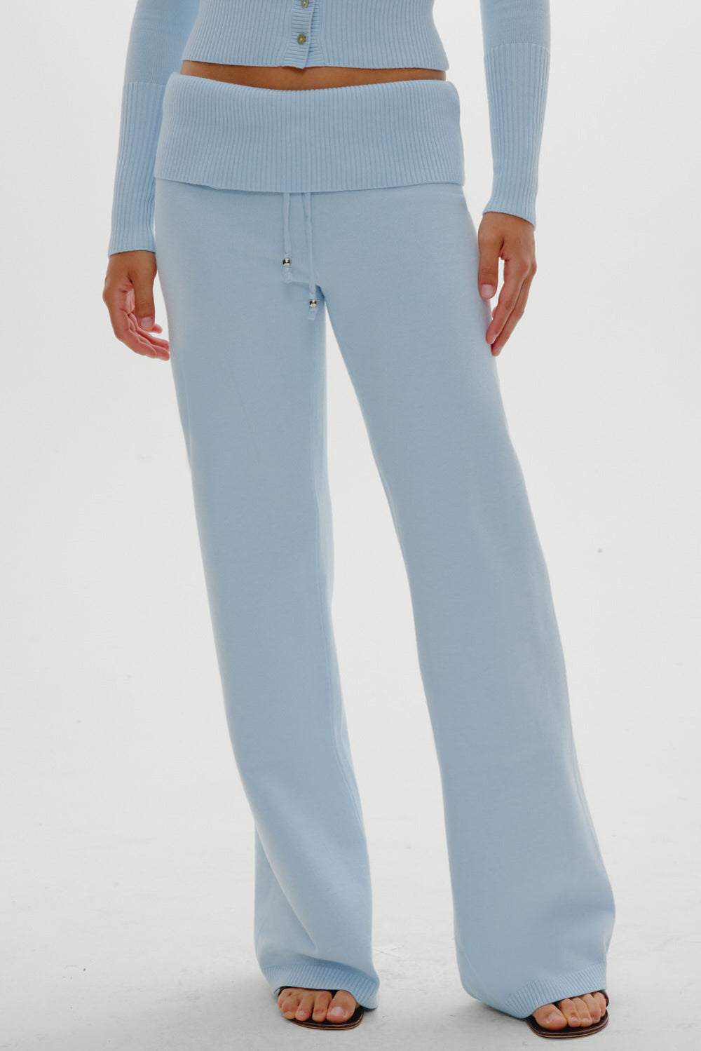 Dawson Knit Fold Over Pants - Daydream Frankies Bikinis Discount