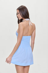 Robin Polka Dot Mini Dress - Raindrop Frankies Bikinis Online