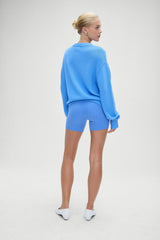 Ariel Knit Shorts - Blue Moon Frankies Bikinis Discount