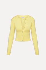 Sundae Cropped Cardigan - Honeycomb Frankies Bikinis Outlet