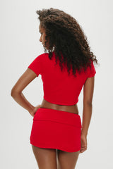 x Khy Briar Cloud Knit Skirt - Heartstrings Frankies Bikinis Outlet