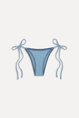 Mackenzie Cheeky String Bikini Bottom - Blue Vanilla Frankies Bikinis Online Shop