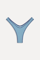 Full Moon Micro Bikini Bottom - Blue Vanilla Frankies Bikinis For Sale