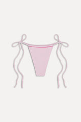 Tia Skimpy String Bikini Bottom - Strawberries & Cream Frankies Bikinis Outlet