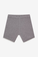 Ariel Knit Shorts - Rain Cloud Frankies Bikinis Online