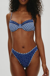 Presley High Waisted Bikini Bottom - Starry Night Frankies Bikinis For Sale