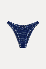 Presley High Waisted Bikini Bottom - Starry Night Frankies Bikinis For Sale