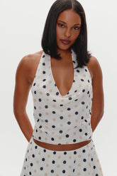 Serenity Halter Top - Moonstone Frankies Bikinis Online