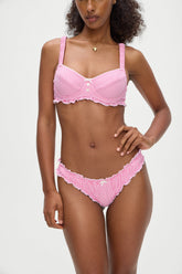 Beloved Bikini Bottom - Pink Stripe Frankies Bikinis Online Shop