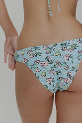 Khai Cheeky Bikini Bottom - Pastel Peony Frankies Bikinis Discount