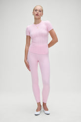 Bodin High Waisted Leggings - Cozy Pink Frankies Bikinis Sale