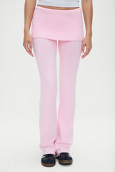 Aimee Knit Pants - Cozy Pink Frankies Bikinis Online